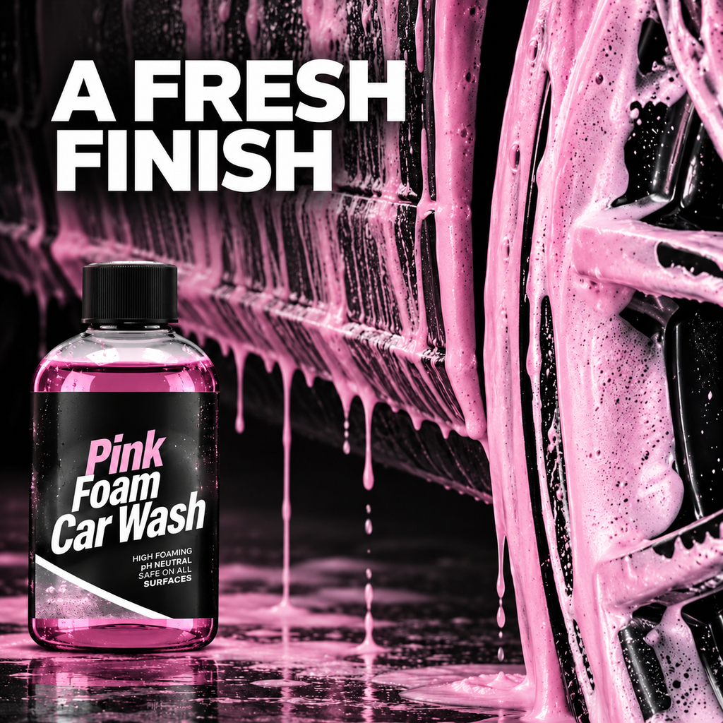 Motryvo Pink Snow Foam Car Shampoo – 3 Pack