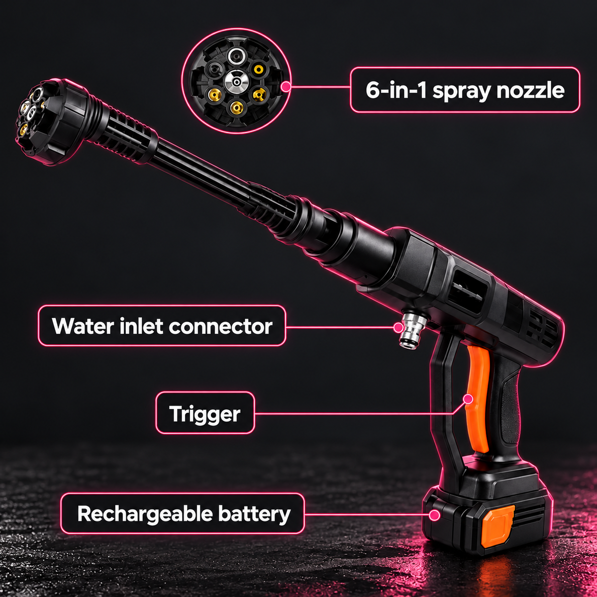 Motryvo Cordless Pressure Washer